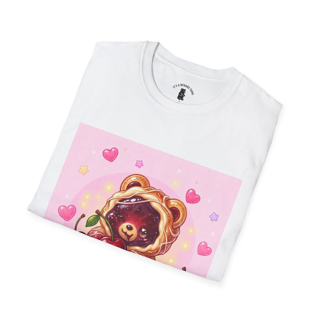 Cherry ripe Danish Gooey Gummy Bear— Kawaii Graphic Tee