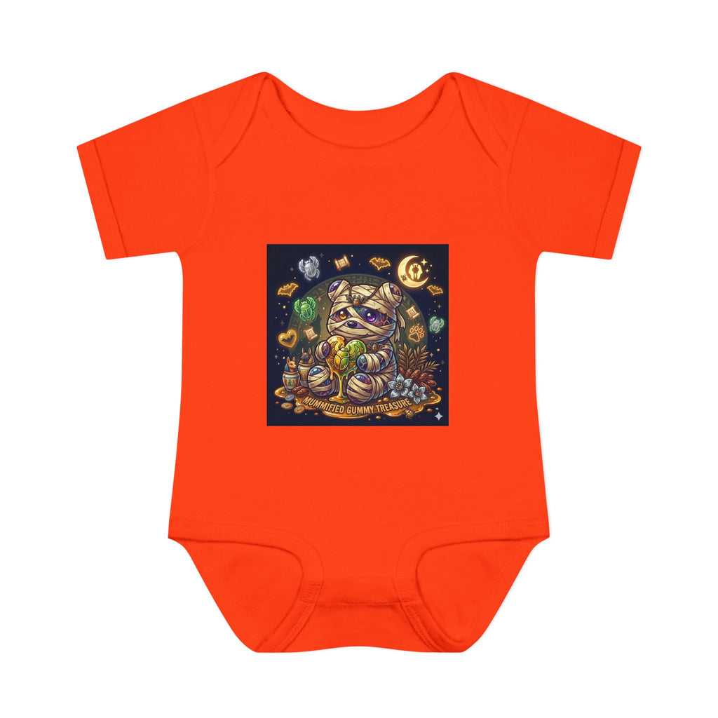 Infant Bodysuit - Cute Gooey Mummy Bear Halloween