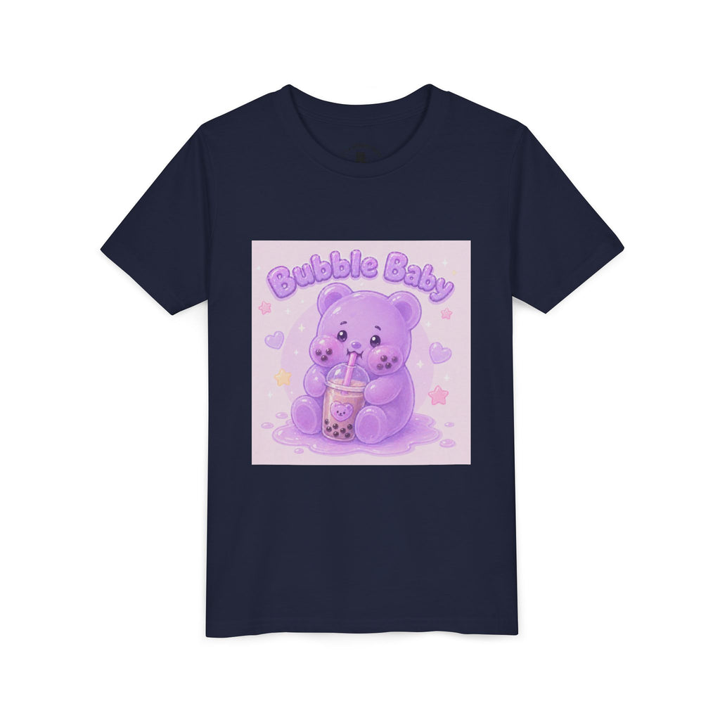 'Bubble Baby' Gooey Gummy Bear Boba Milk Tea Graphic