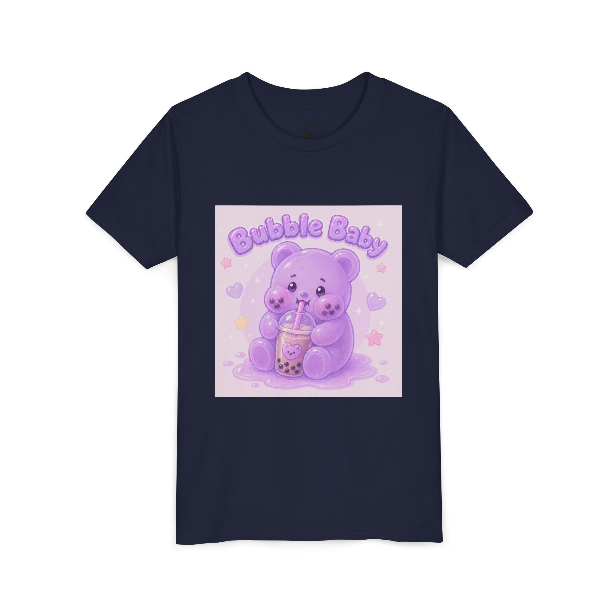 'Bubble Baby' Gooey Gummy Bear Boba Milk Tea Graphic