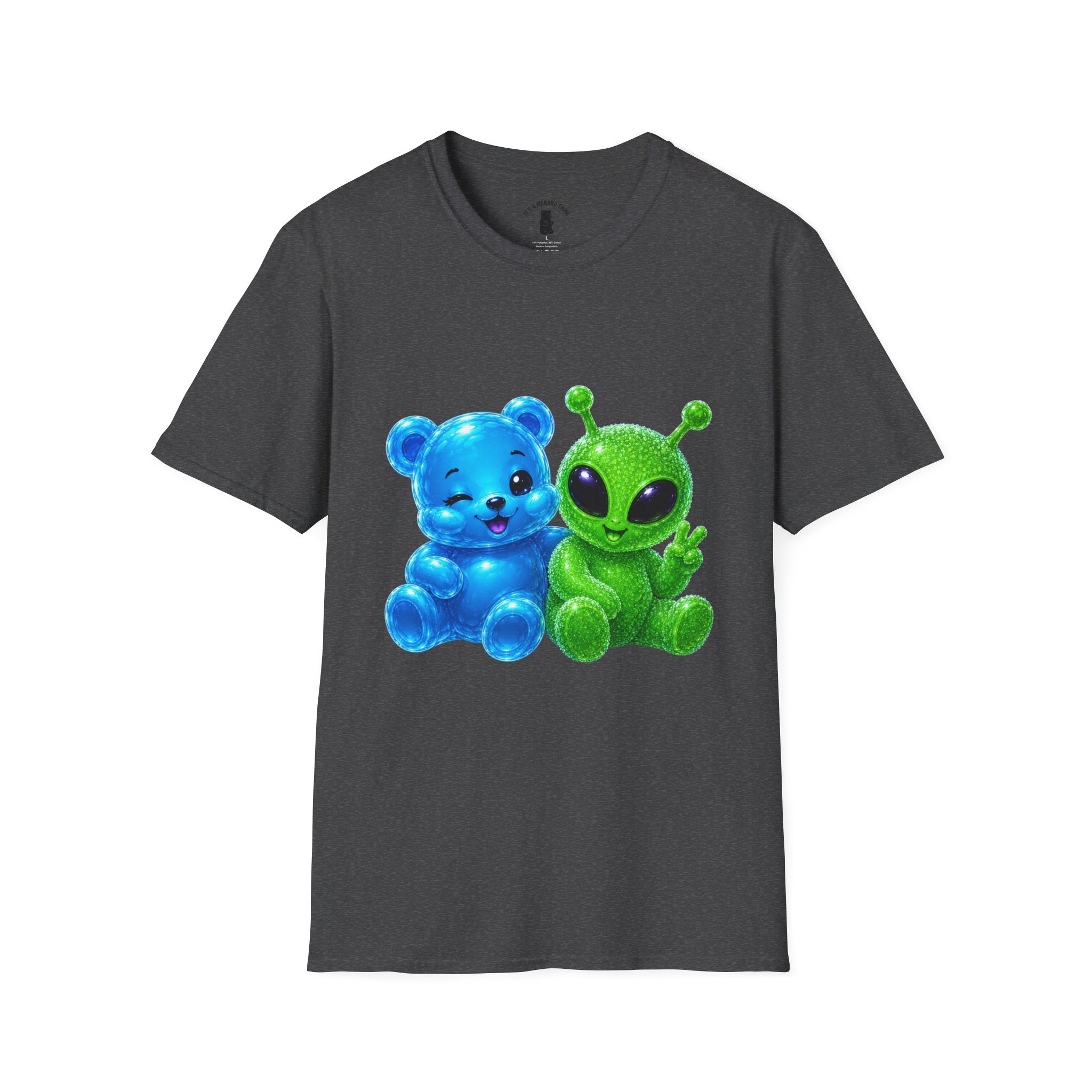 We Come in Peace, Oozy Bear & Alien Special Addition- Graphic Shirt