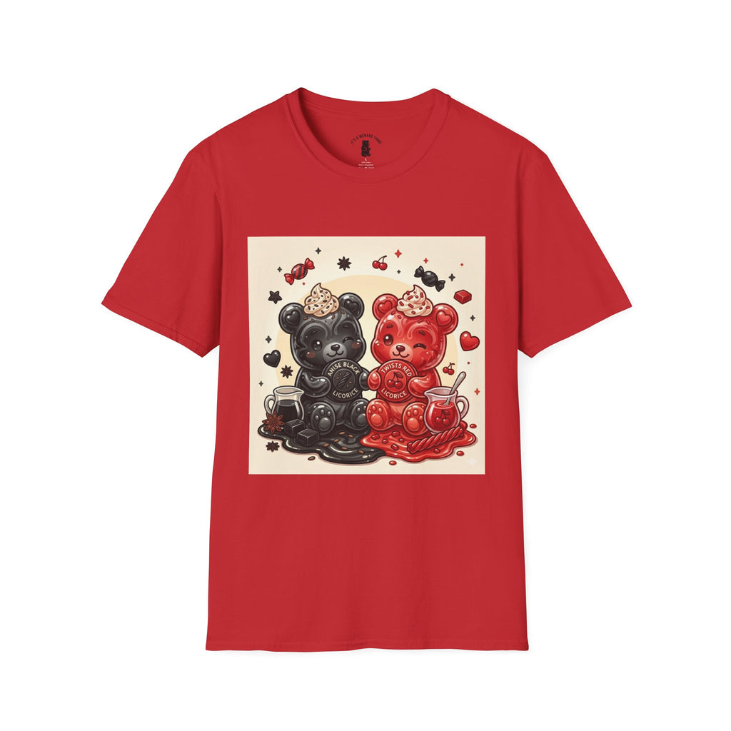 Licorice Twins, Gooey Gummy bears — Kawaii Graphic T-Shirt