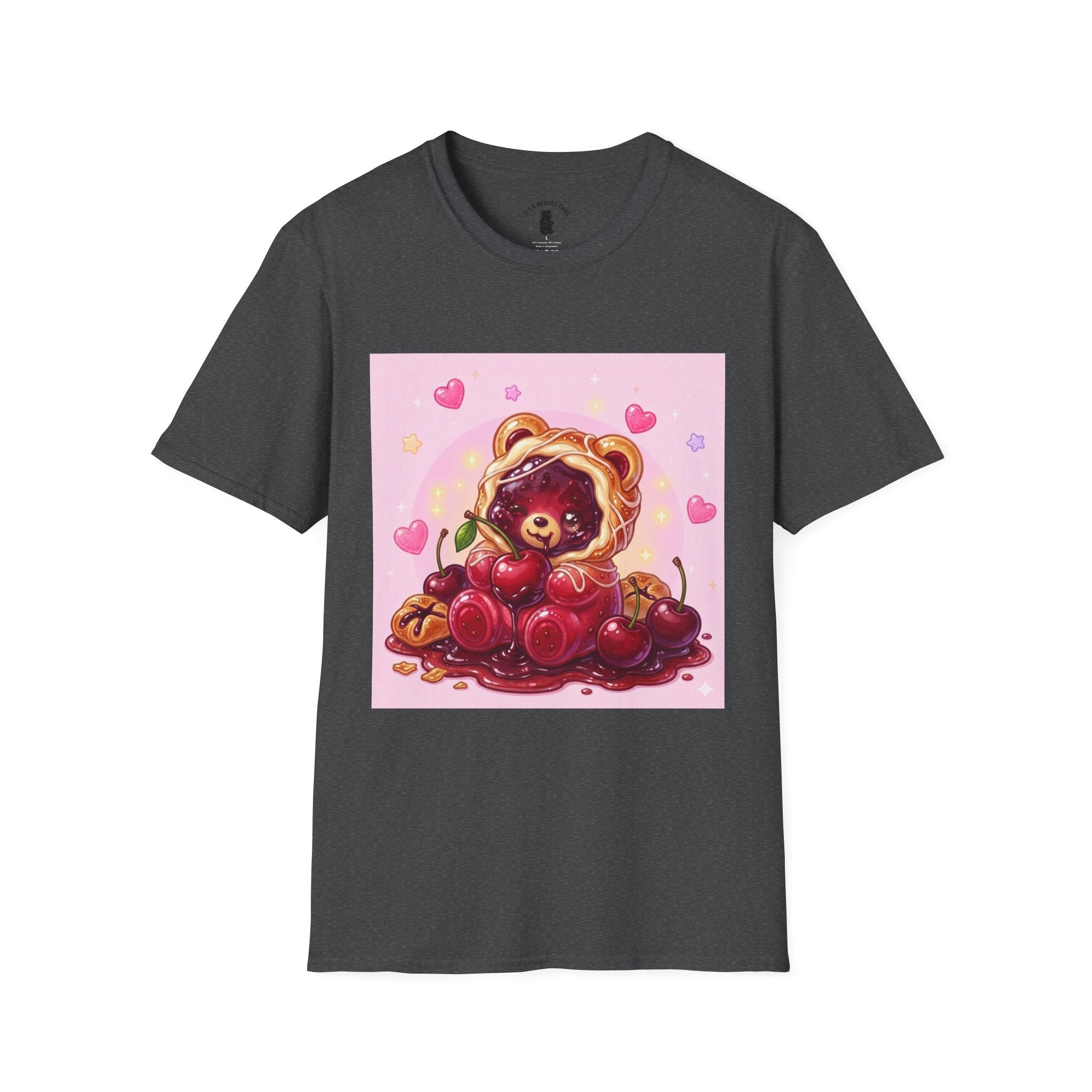 Cherry ripe Danish Gooey Gummy Bear— Kawaii Graphic Tee