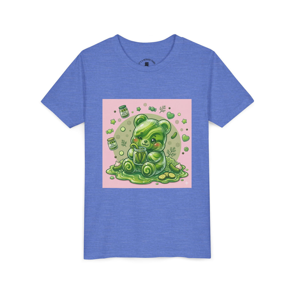Tart Dilly Green Pickle Gooey Gummy- Graphic Youth T-Shirt