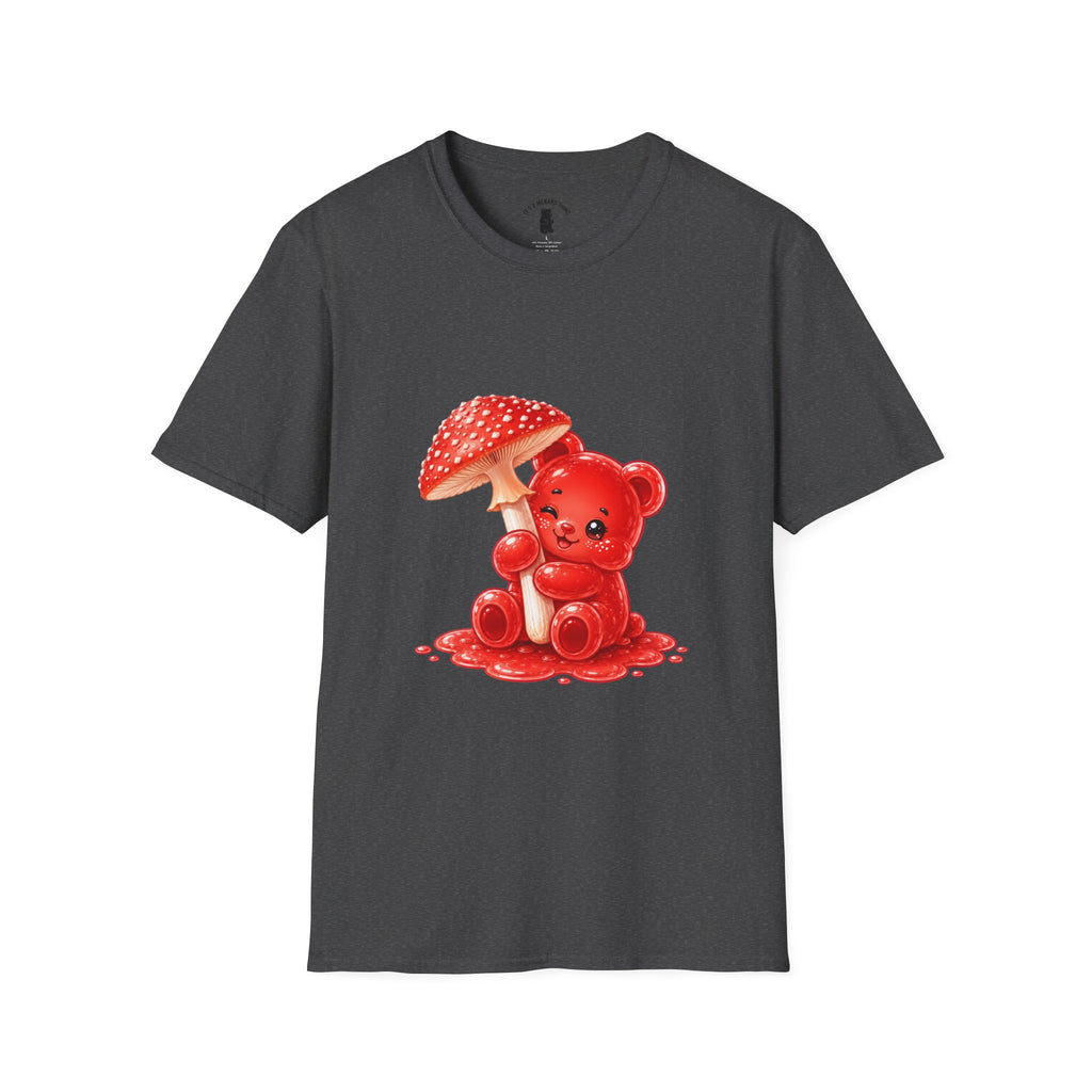 The Fly Agaric Fungi Special, Red Oozy Bear Gummy Friend- Graphic Shirt