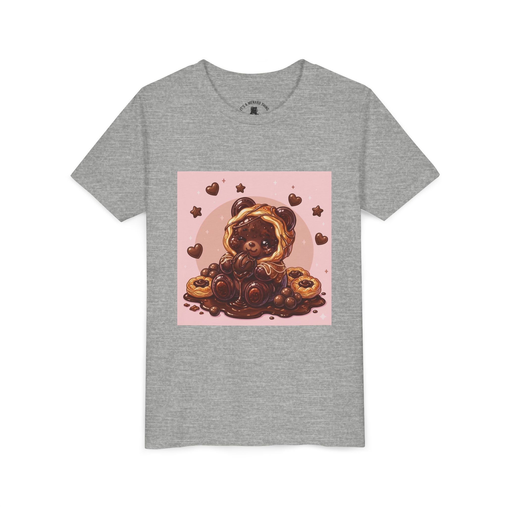 Chocolate Danish Gooey Gummy Bear Cute Kids Shirt
