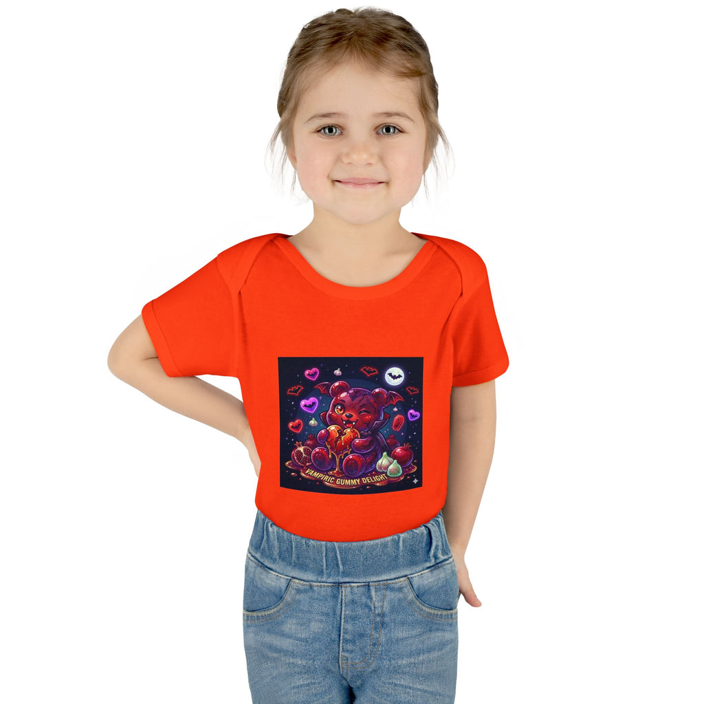 Baby Bodysuit - Cute Vampire Gooey Gummy Bear