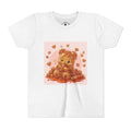 Churro & Dulce de Leche Drizzle Gooey Gummy Bear Graphic Youth T-Shirt