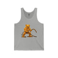 Rope Fitness, Golden Oozy Buff Bear Gym Addition- Adult Graphic Workout Shirt