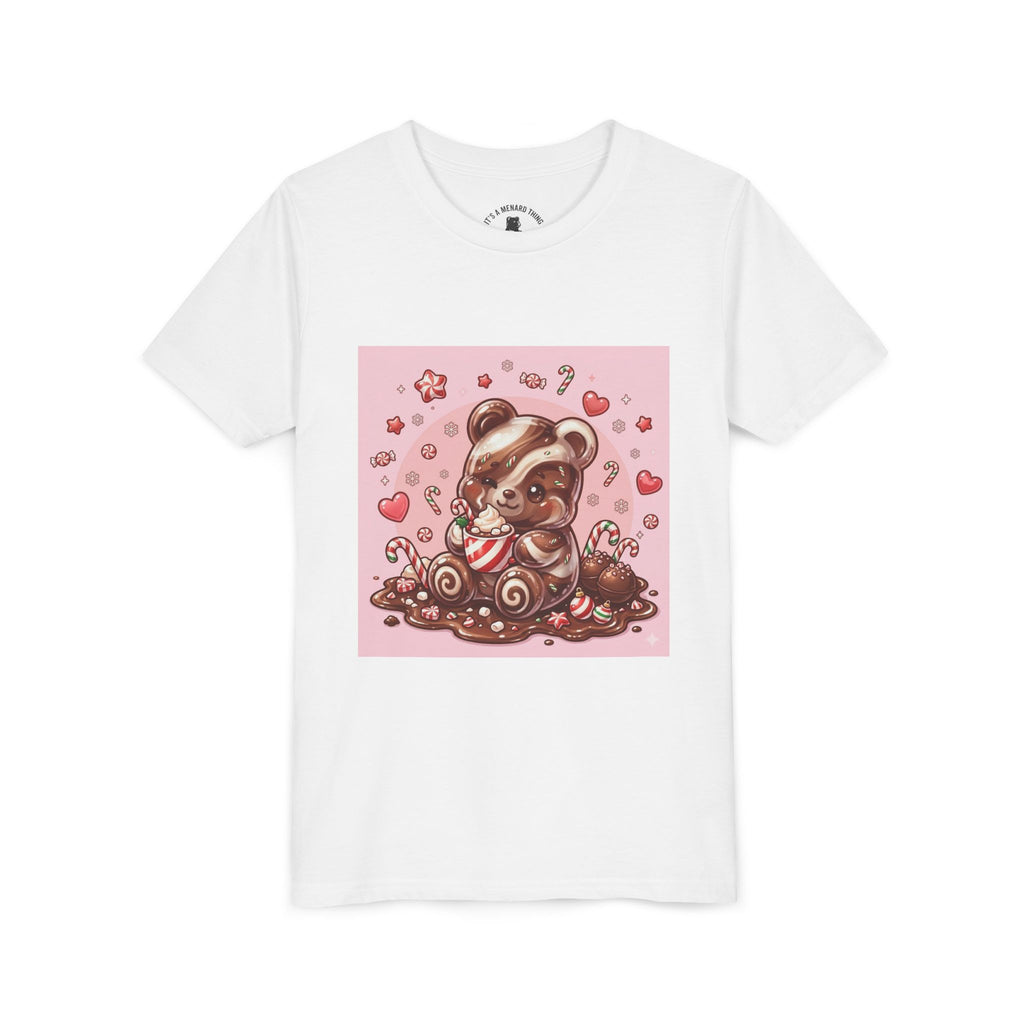 Cute Hot Chocolate Gooey Gummy Bear Holiday Kids Shirt