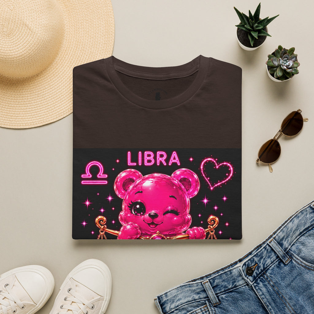Libra Zodiac Sign Special Addition Oozy Bear Friend- Graphic Shirt