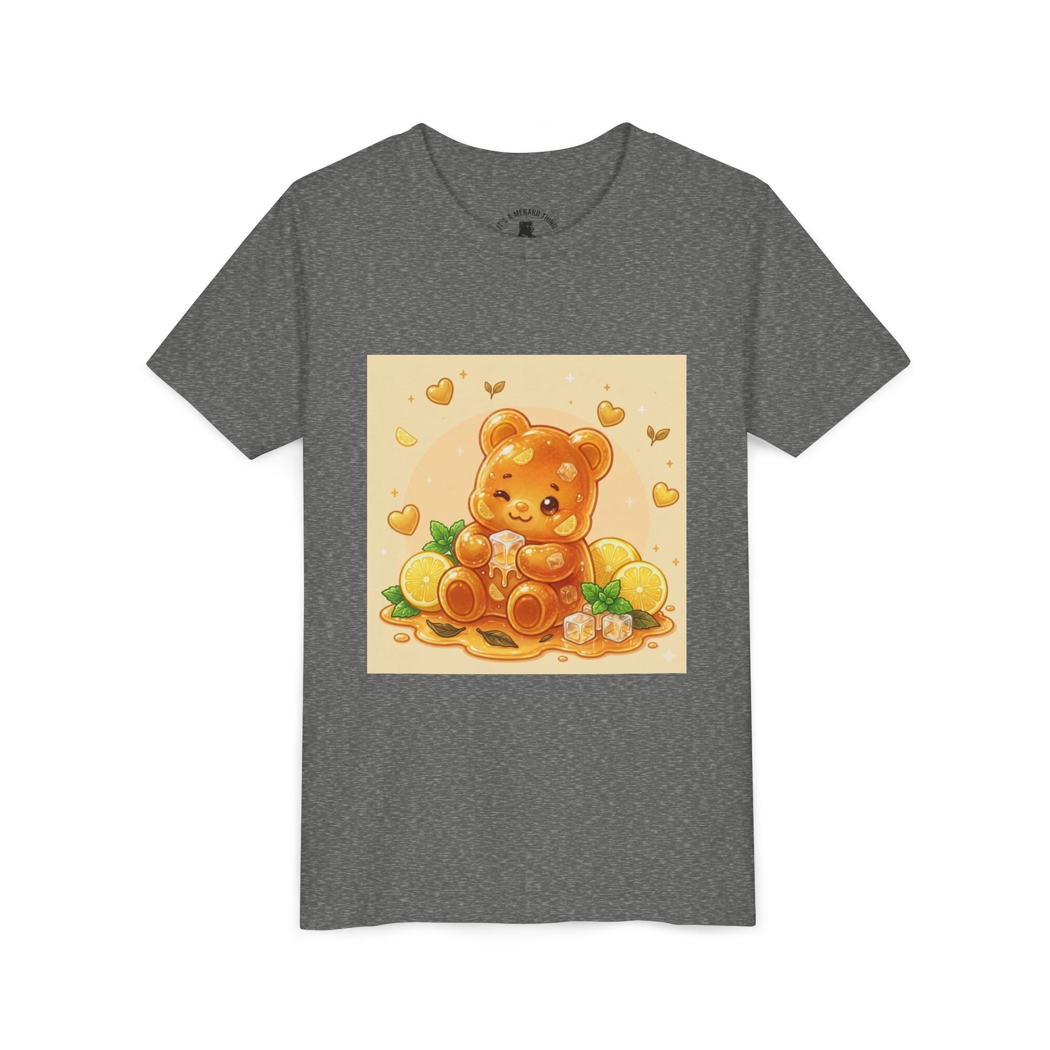 Honey Lemon Iced-Tea Gooey Gummy Bear Youth T-Shirt