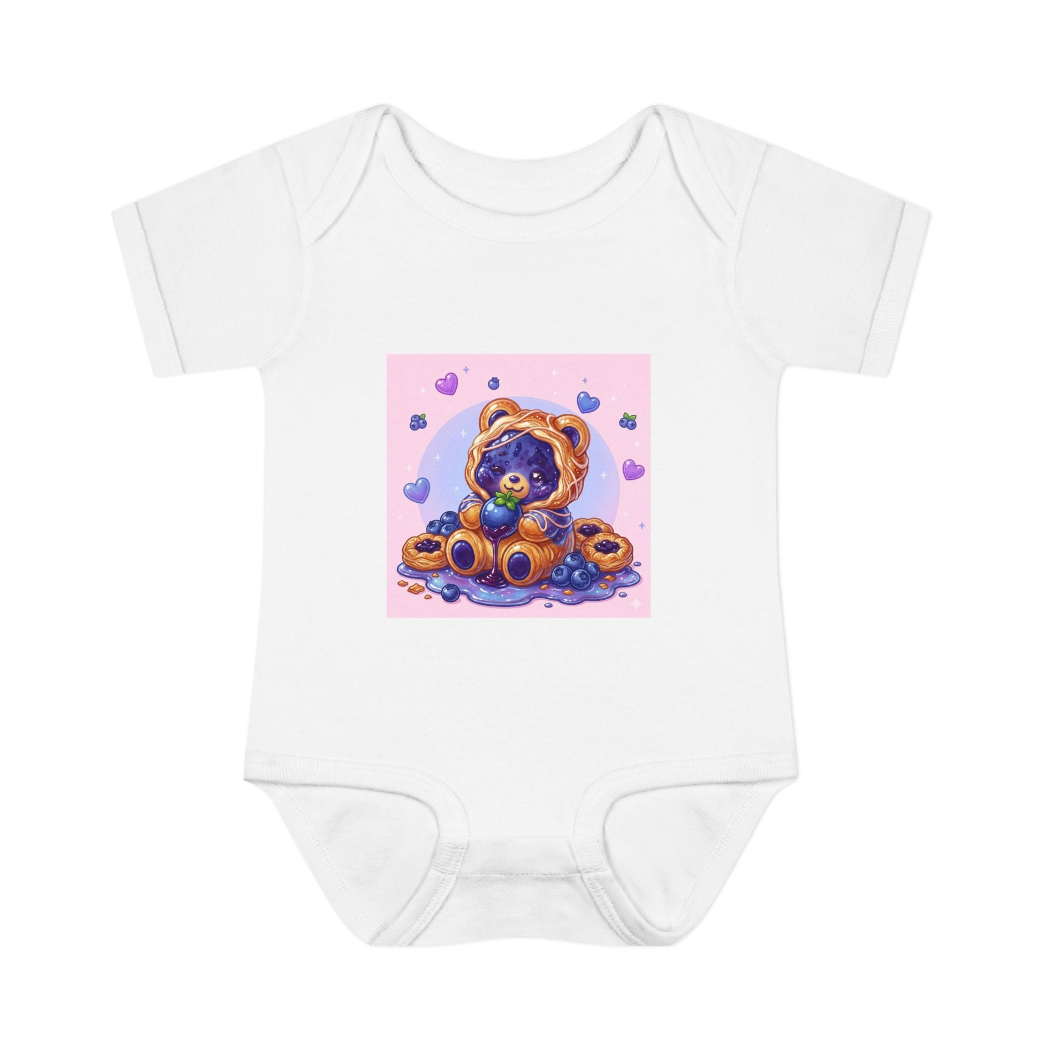 Blueberry Danish, Puff Pastry PJ Gooey Gummy Bear Suit