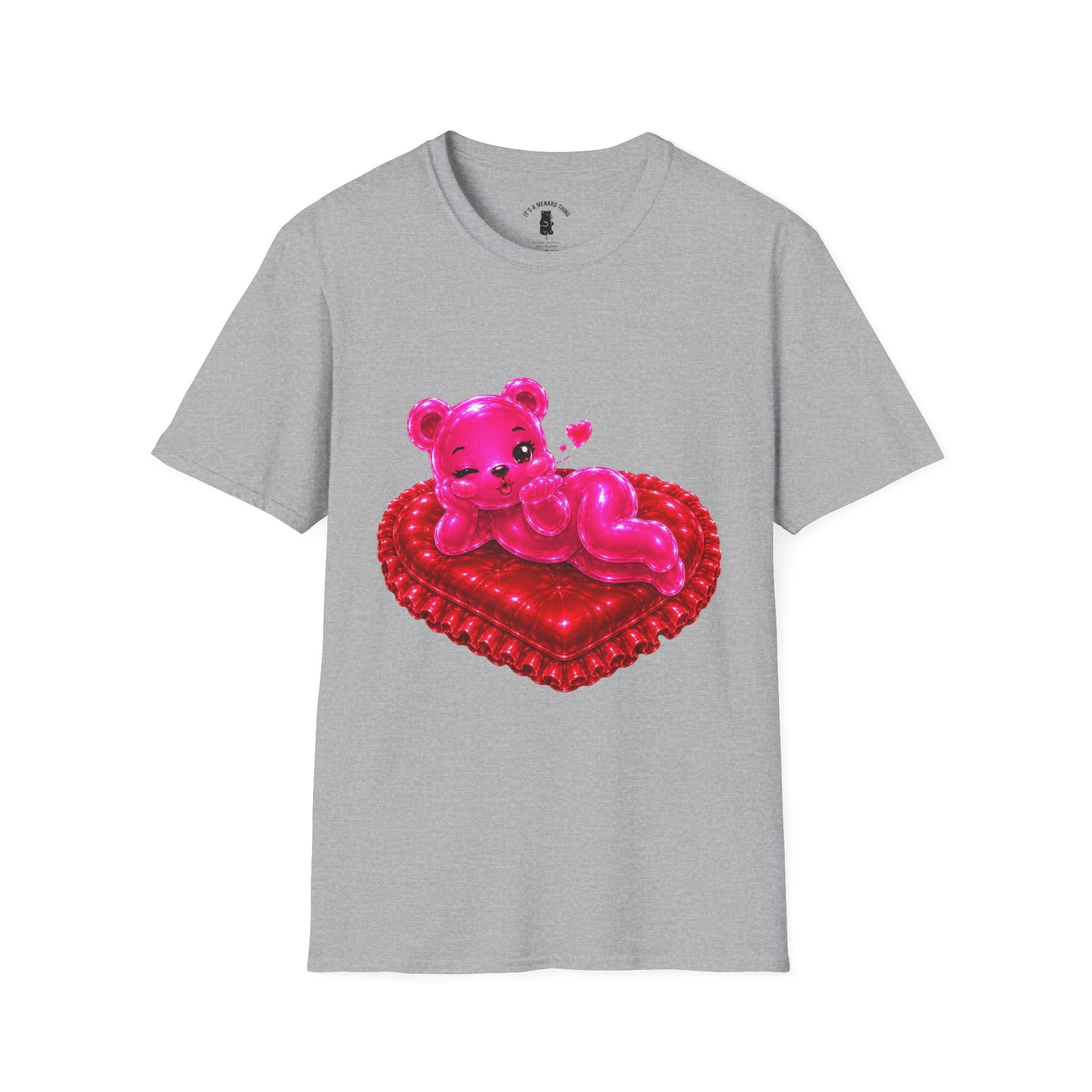 Valentines Addtion, Love me Long time Oozy Bear- Graphic Shirt (Adult Only)