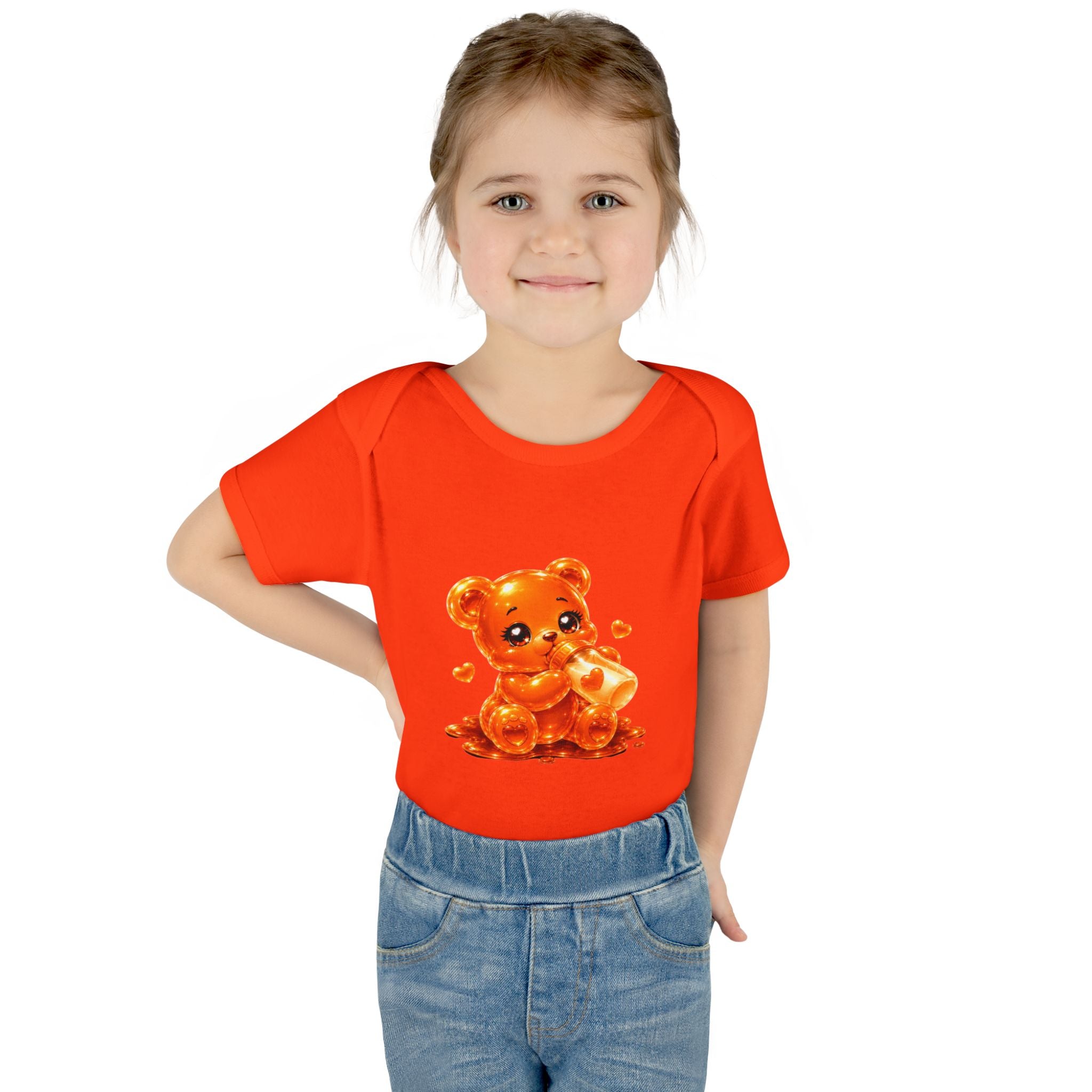 Snack Time, Oozy Baby Gummy Bear Cutie Special Addition- Graphic Onesie