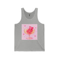 Champagne Glass Delight, Pink Boozy Gooey Gummy Bear – Kawaii Graphic Tank Top