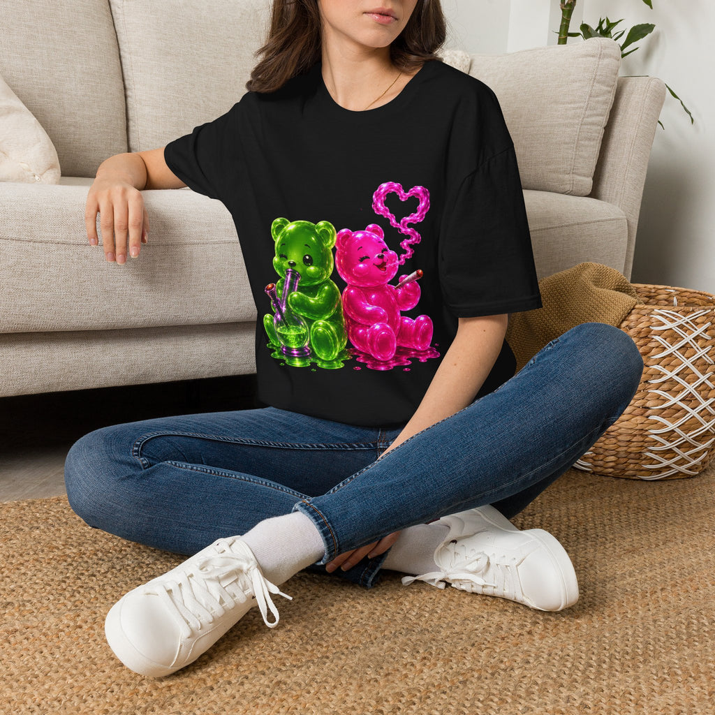 Lighting A Blazer, Oozy Bear Special Dou Gummies- Graphic Shirt (Adults Only!)