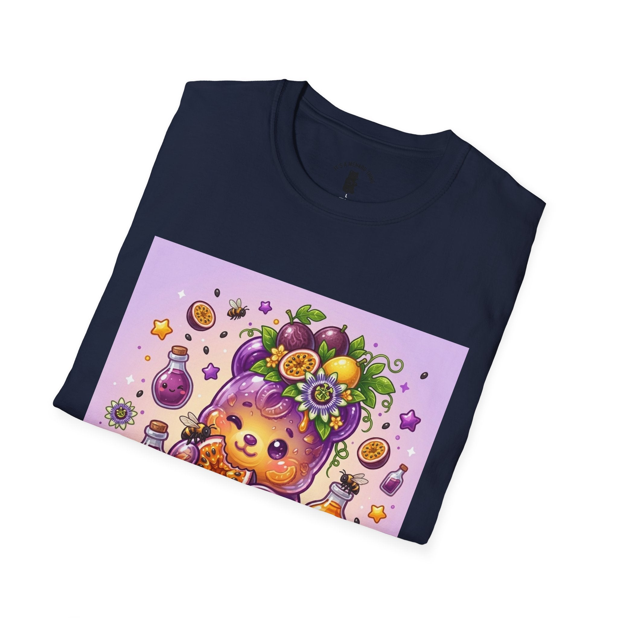 Passion Fruit, Exotic Gooey Gummy Bear— Cute Graphic T-Shirts