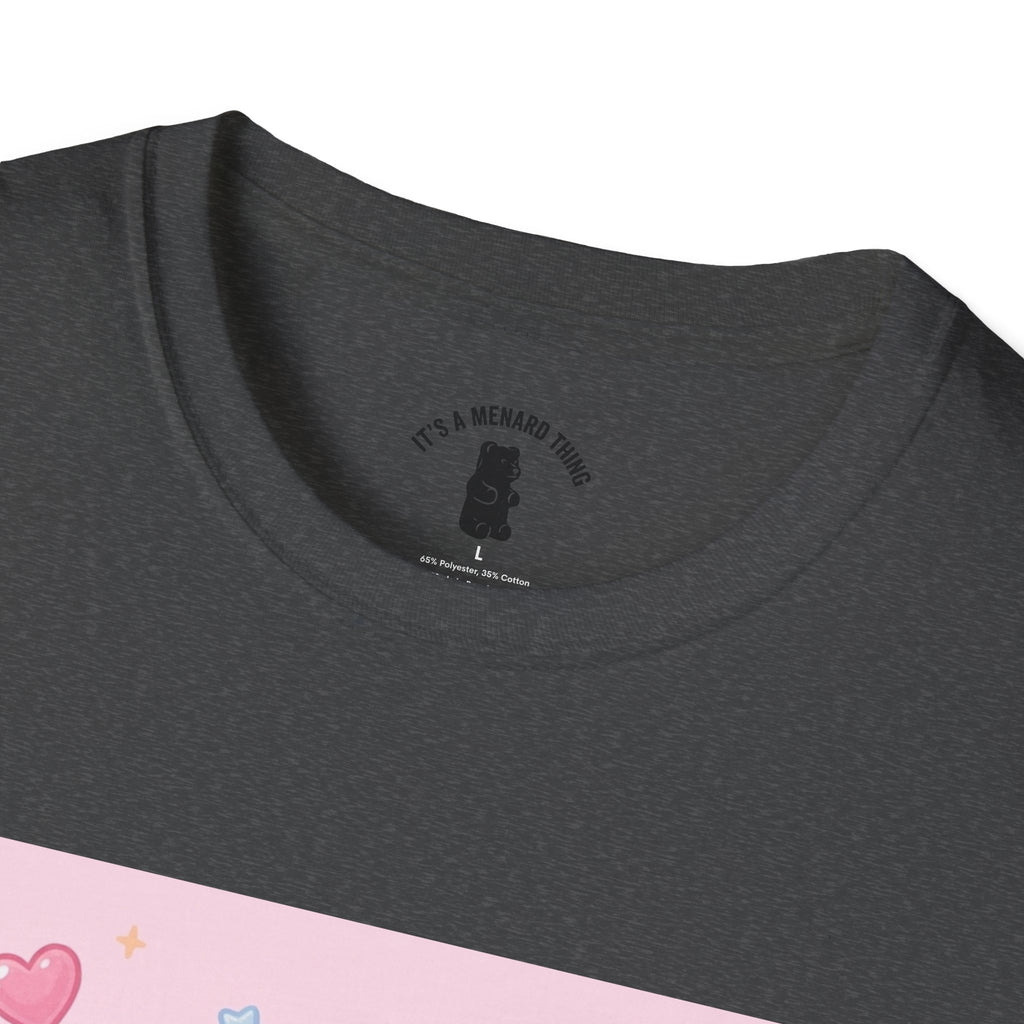 Lemon Margarine Pie & Whipped Cream Gooey Gummy Bear — Kawaii Graphic T-Shirt