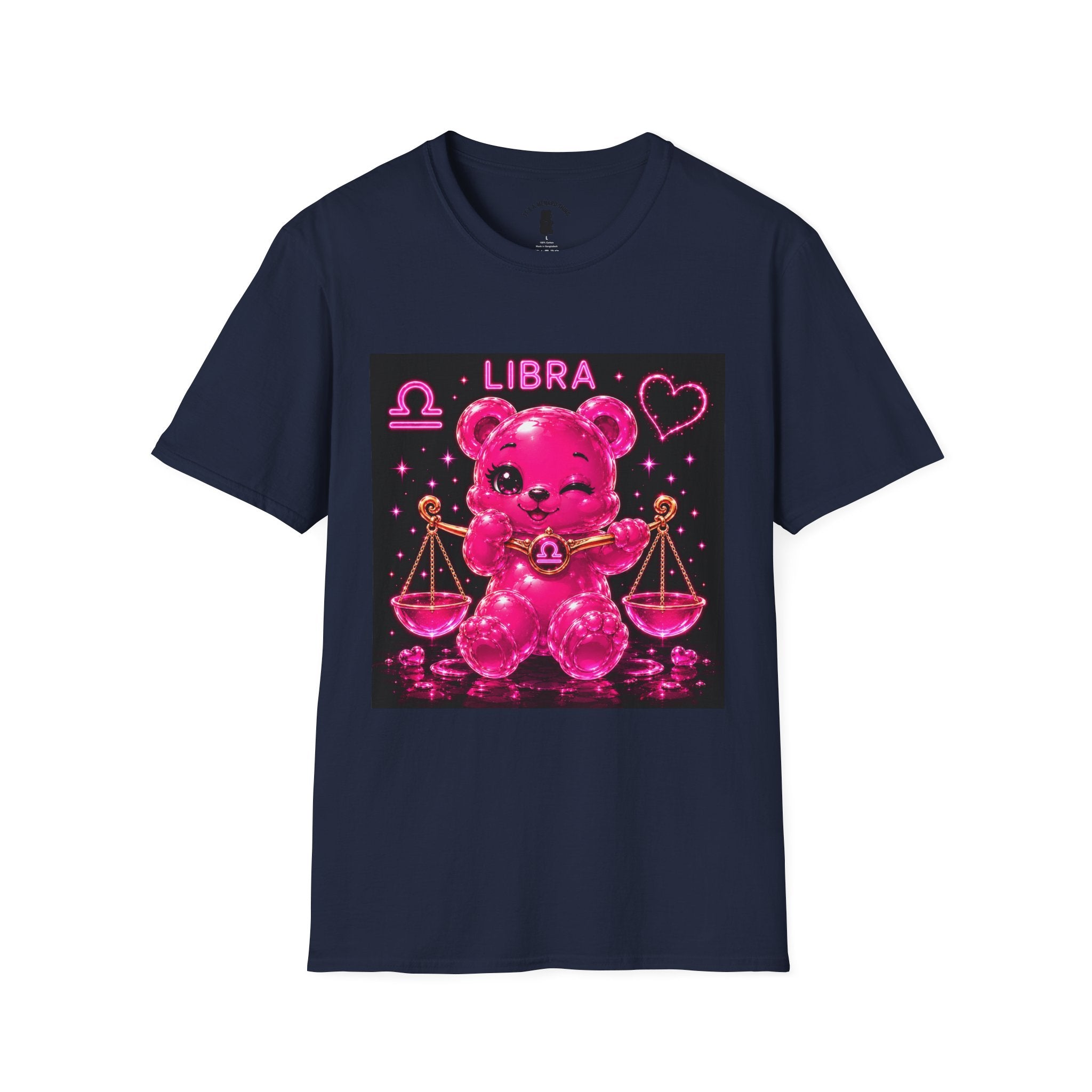Libra Zodiac Sign Special Addition Oozy Bear Friend- Graphic Shirt
