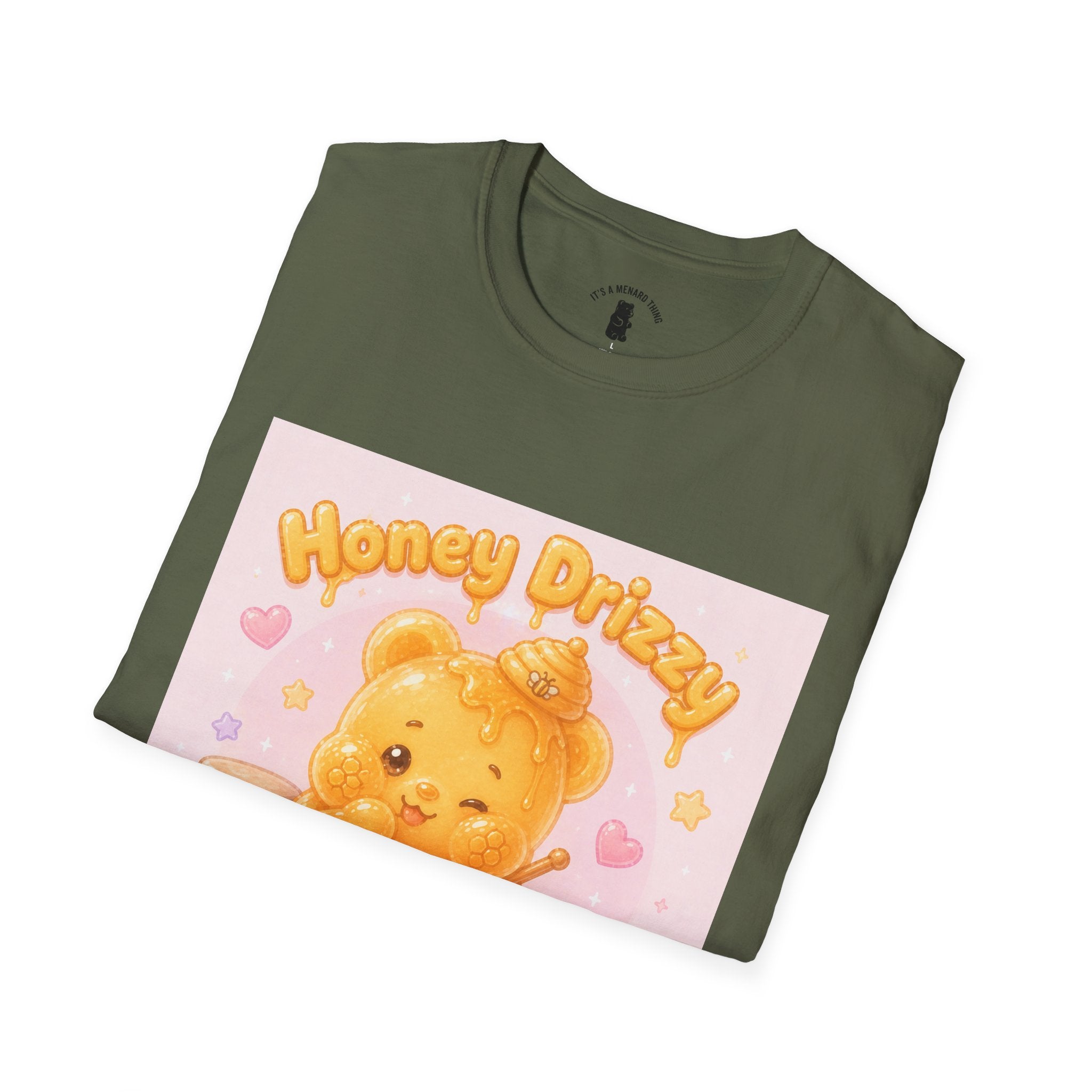 "Honey Drizzy" Yellow Gooey Gummy Bear — Cute Graphic Tee