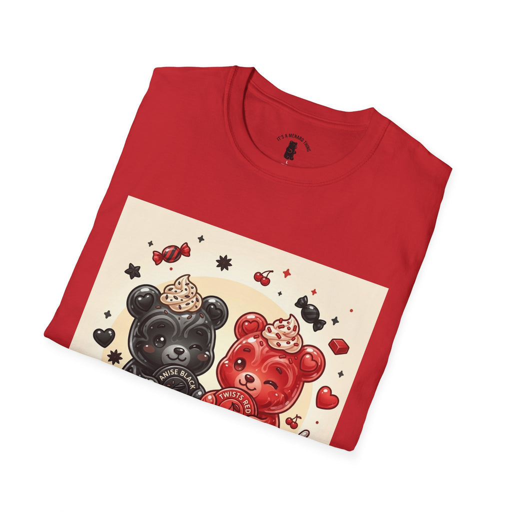 Licorice Twins, Gooey Gummy bears — Kawaii Graphic T-Shirt