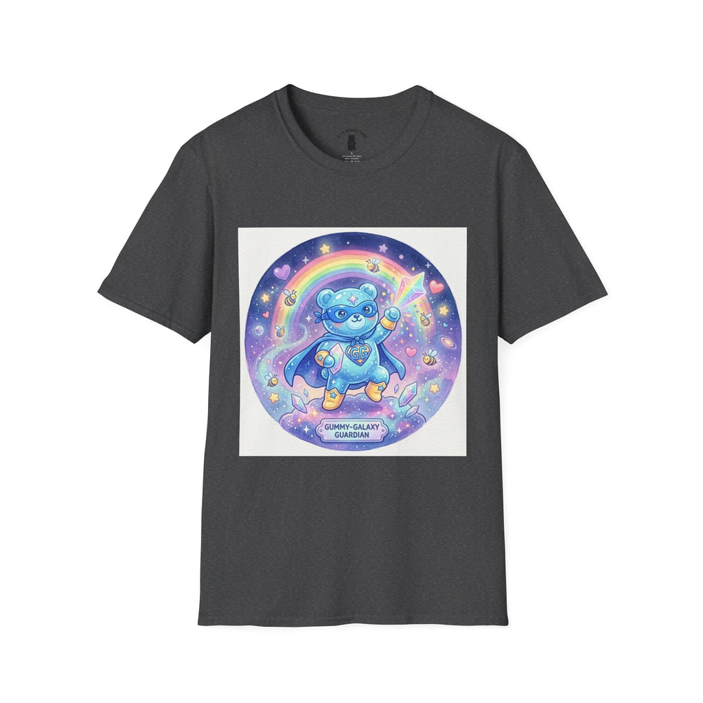 Mighty Super Crystal Gooey Gummy Bear- Kawaii Graphic T-Shirt