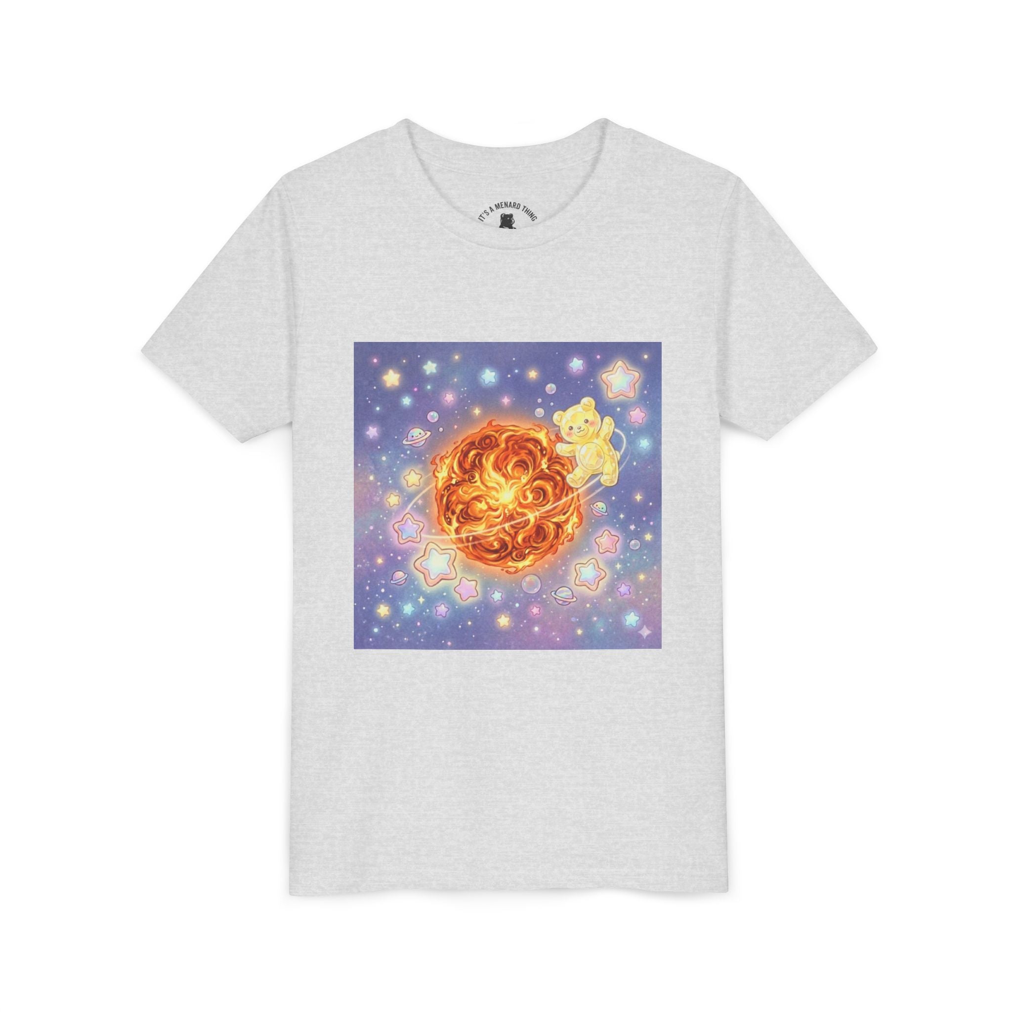 Toasted Cinnamon Sun Gooey Crystal Gummy Bear —Stars Galaxy Design