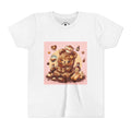 Tiramisu Gooey Gummy Chef Bear Graphic Youth T-Shirt