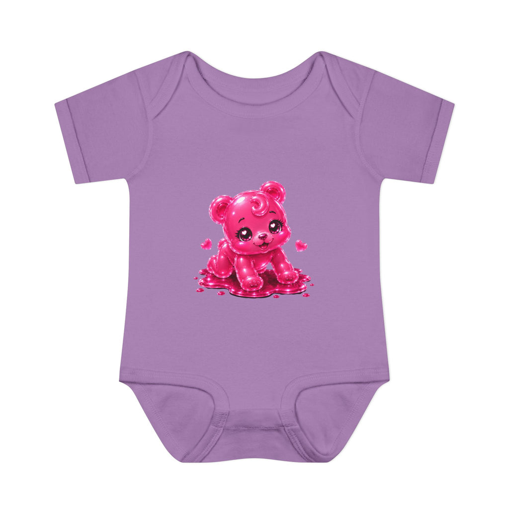 Pink Gummy Bear Infant Bodysuit - Cute Baby Shower Gift