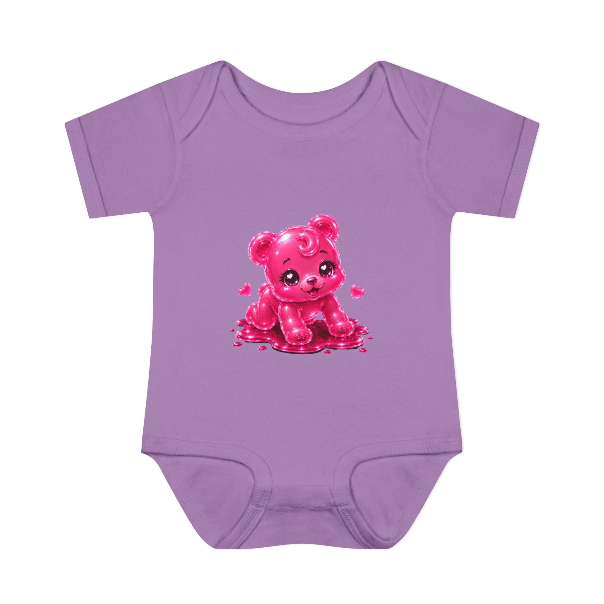 Pink Gummy Bear Infant Bodysuit - Cute Baby Shower Gift