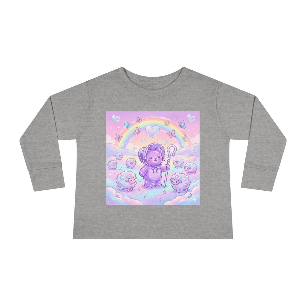 Sweet Dreams, Cotton Candy Sheep & Oozy Shepard of Snoozes_ Graphic Long Sleeve