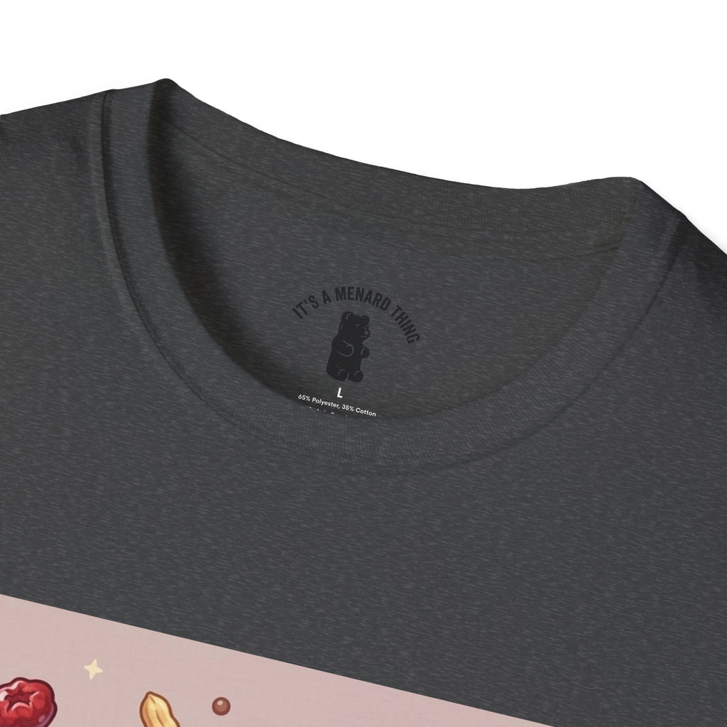 Gimme Some Trail Mix, Exotic Gooey Gummy Bear— Cute Cartoon T-Shirt