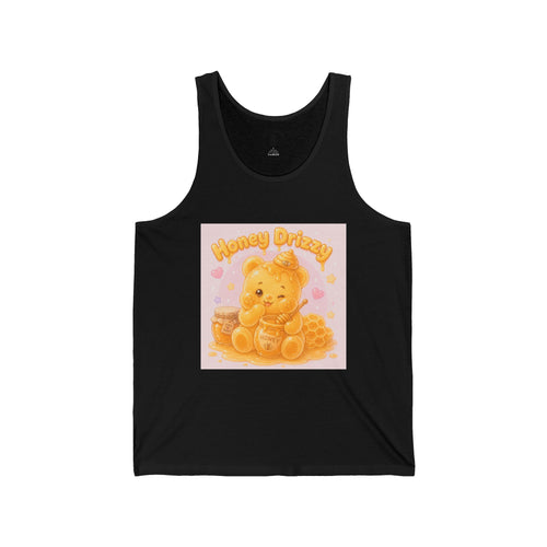 "Honey Drizzy" Golden yellow Gooey Gummy Bear — Cute Graphic Tank top