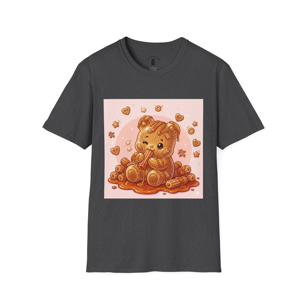 Cinnamon Churro & Dulc de Leche Gooey Gummy Bear — Cute Graphic T-Shirt