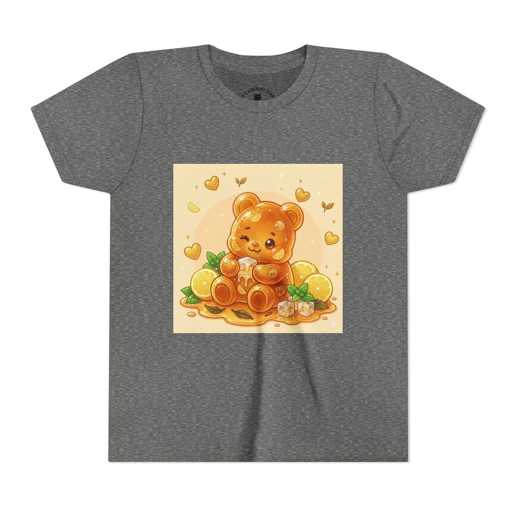 Honey Lemon Iced-Tea Gooey Gummy Bear Youth T-Shirt