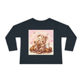 Milk & Cookies, Fudge Oozy Bear Gummy Friend- Kids Graphic Long sleeve Shirt