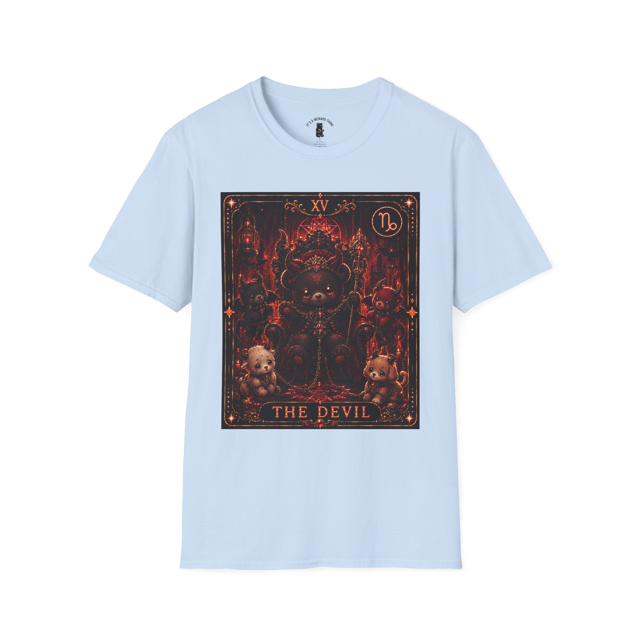 The Devil Tarot Card Oozy Bear Friend Special Addition- Graphic Shirt
