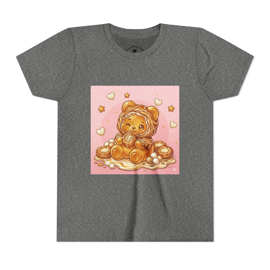 Cheese Danish Gooey Gummy Bear in Puff PJs Graphic Tee