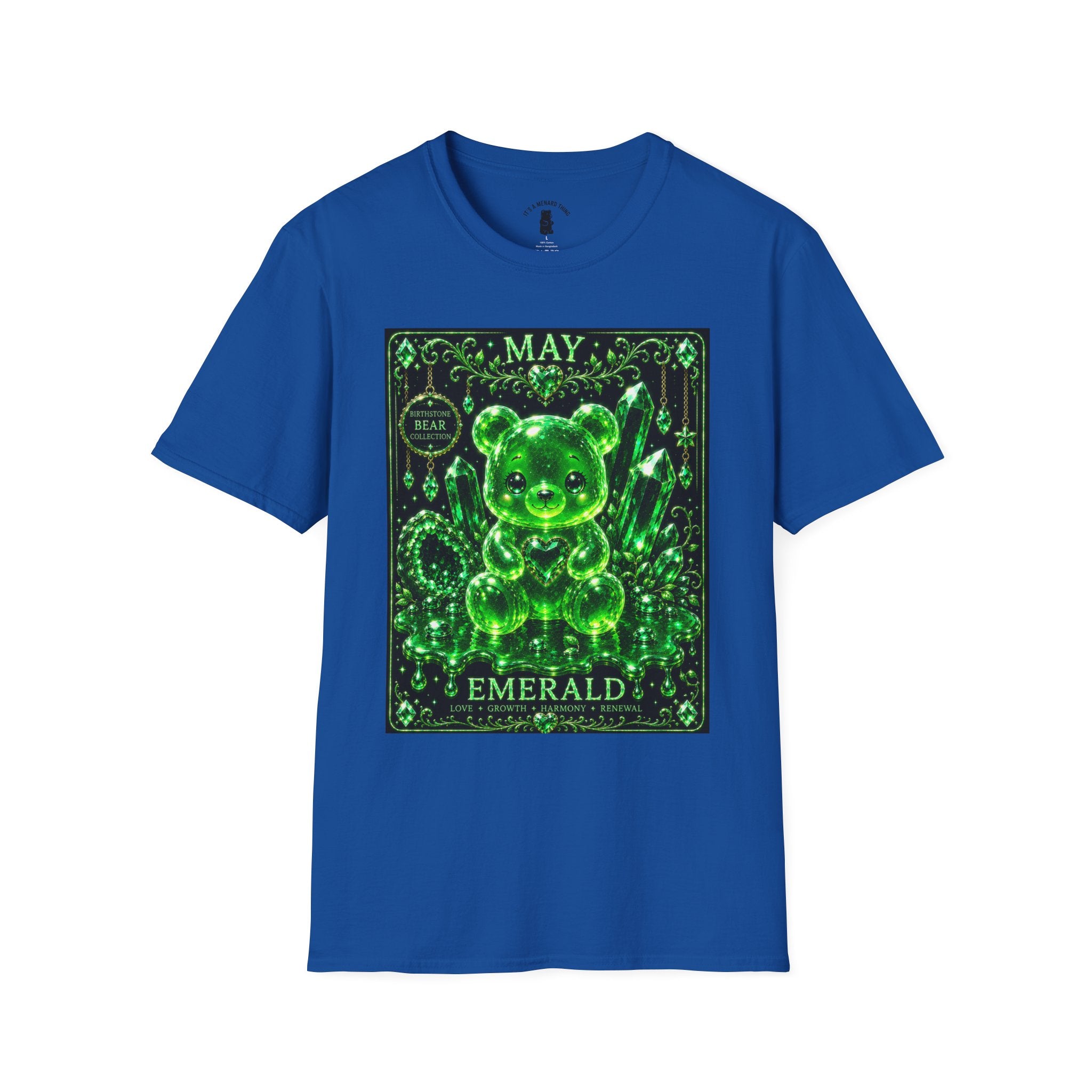 May, Emerald Birthstone Oozy Bear Gummy Special Addition- Graphic Shirt