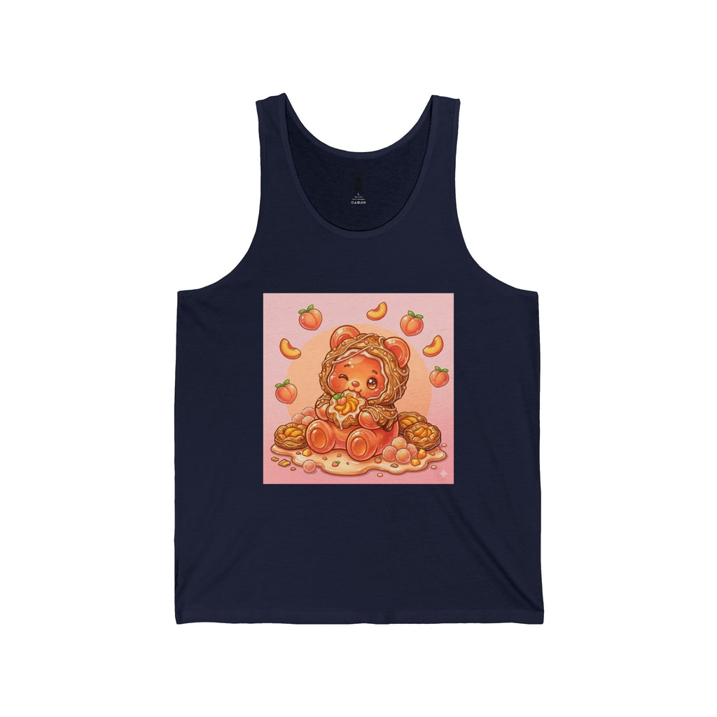 Special Peach Danish, Puff Pastry PJ Gooey Gummy Bear — Kawaii Graphic Tank
