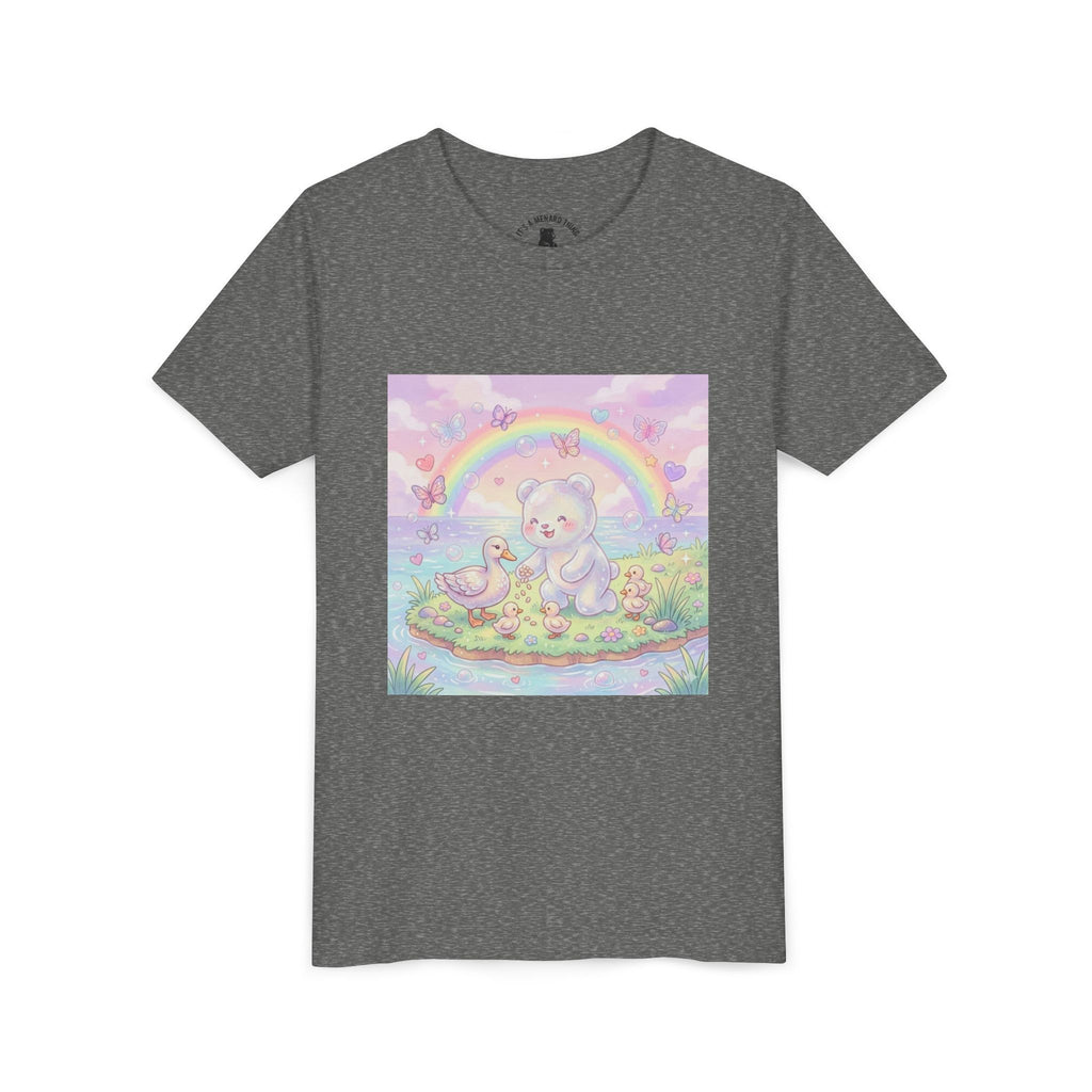 Duck Feeding, Gooey Gummy Friend- Graphic T-Shirt