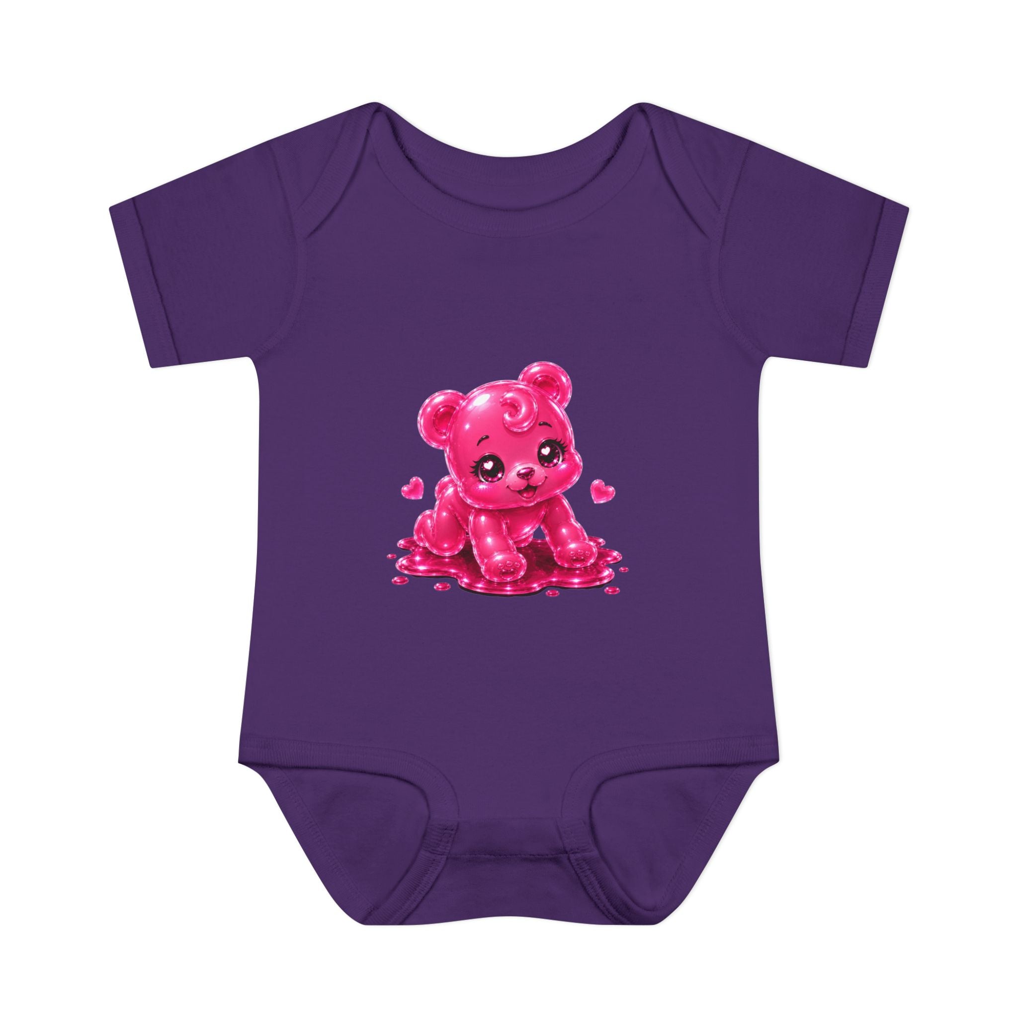 Pink Gummy Bear Infant Bodysuit - Cute Baby Shower Gift