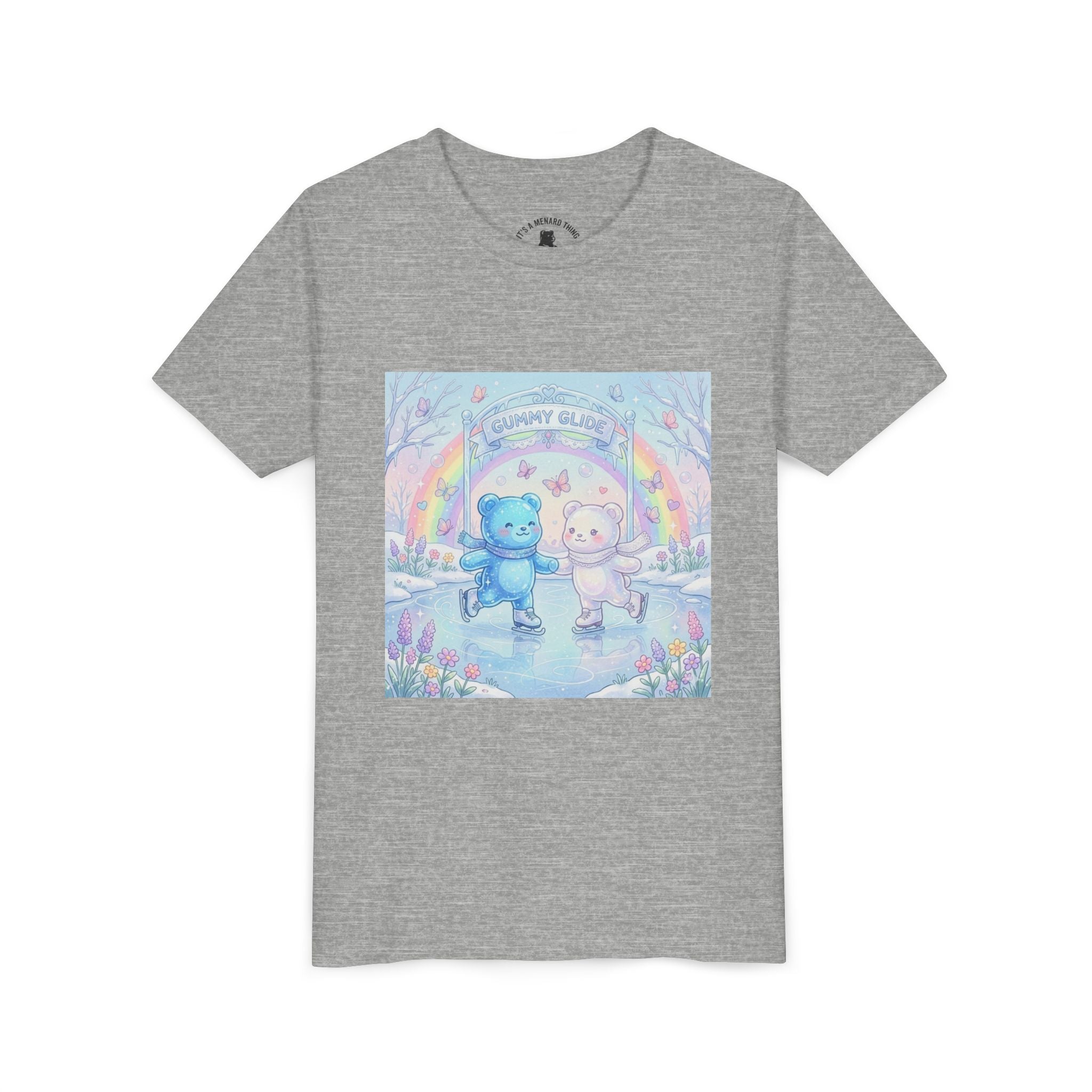Ice Skating Gooey Gummy Bears- Youth T-Shirt
