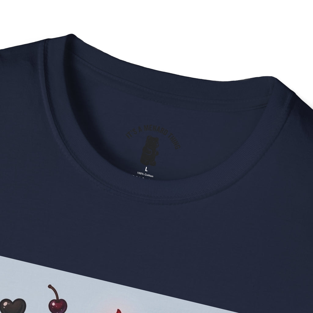 Devils food Cake Demon, Gooey Fudge Gummy Bear — Kawaii Graphic Tee