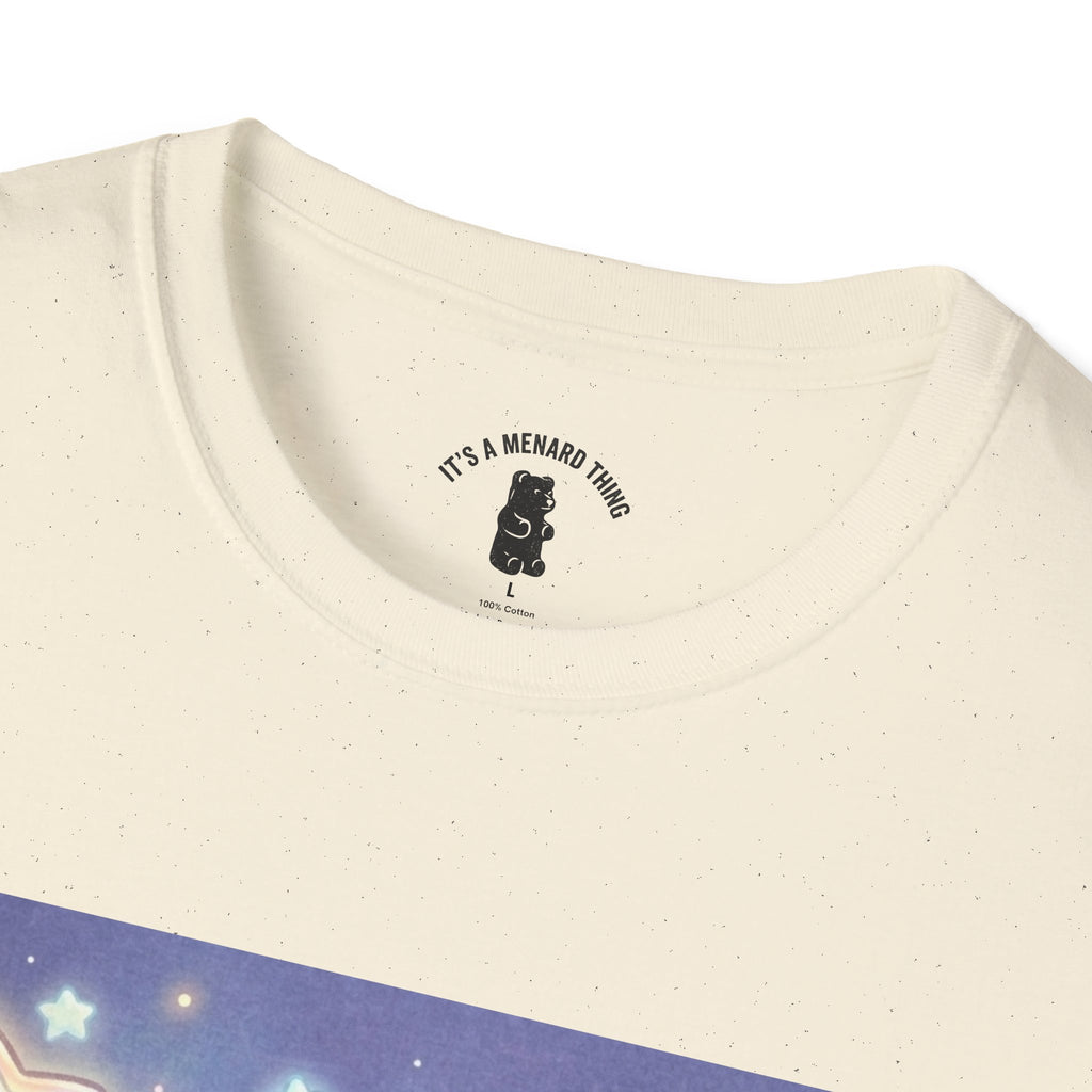 Smart as Me called Mercury Silver crystal Gooey Gummy Bear — Kawaii Graphic T-Shirt