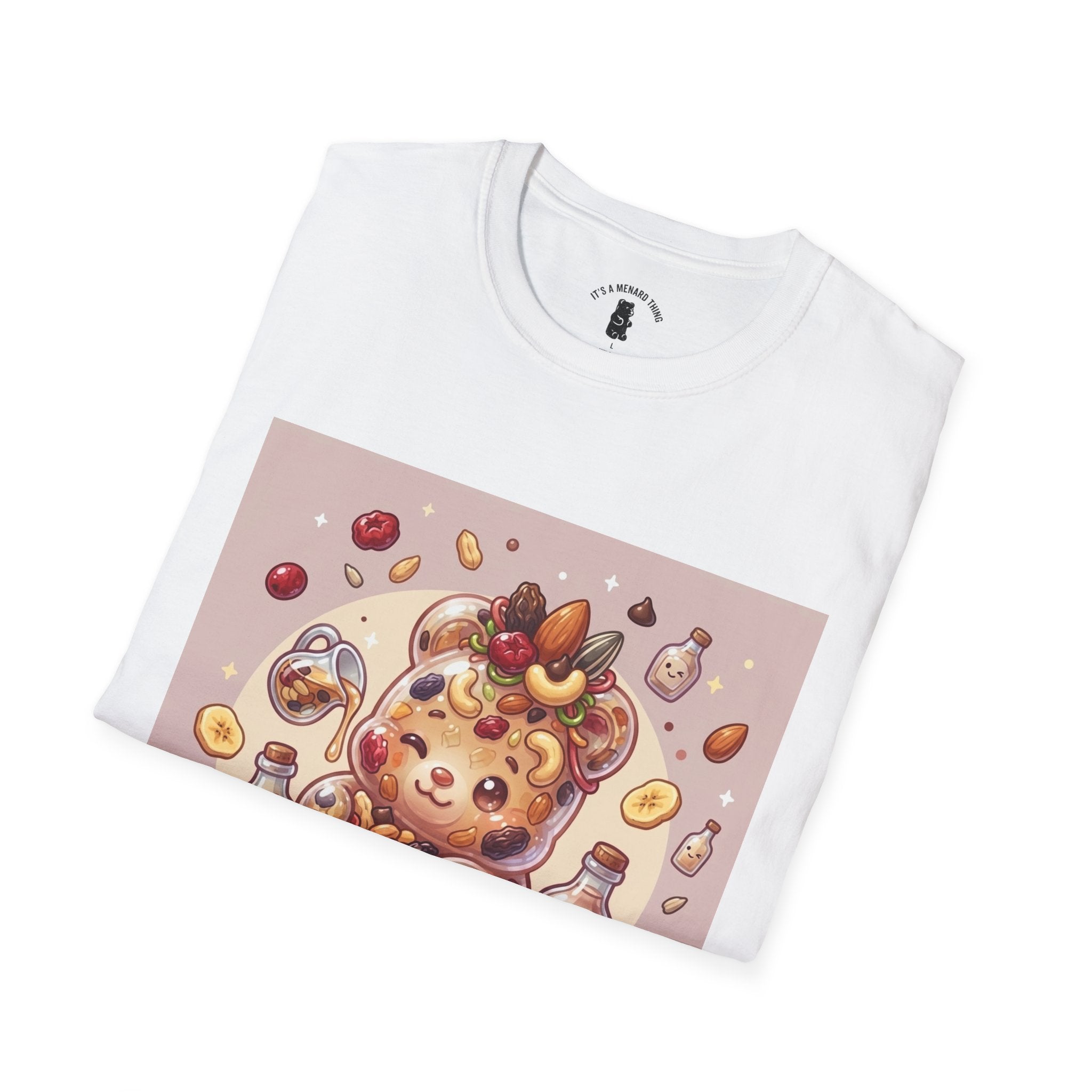 Gimme Some Trail Mix, Exotic Gooey Gummy Bear— Cute Cartoon T-Shirt