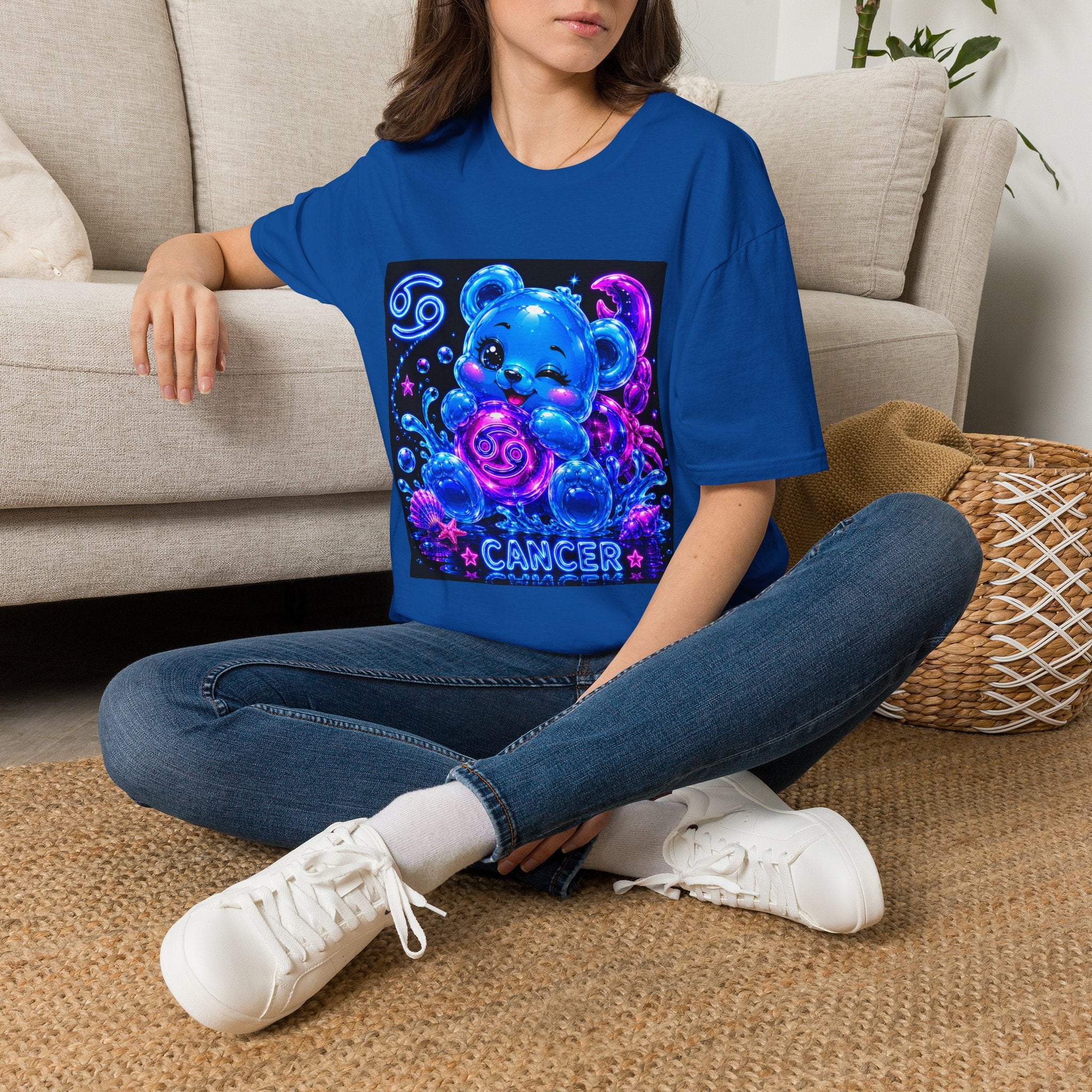 Cancer Zodiac Astrology Oozy Bears Special Addition- Graphic Shirt