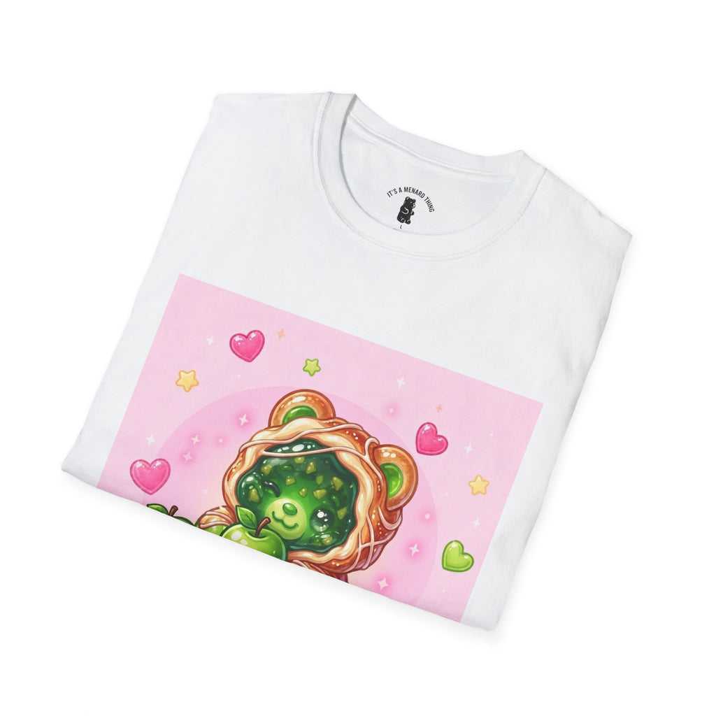 Green Apple Danish Gooey Gummy Bear — Kawaii Graphic Tee