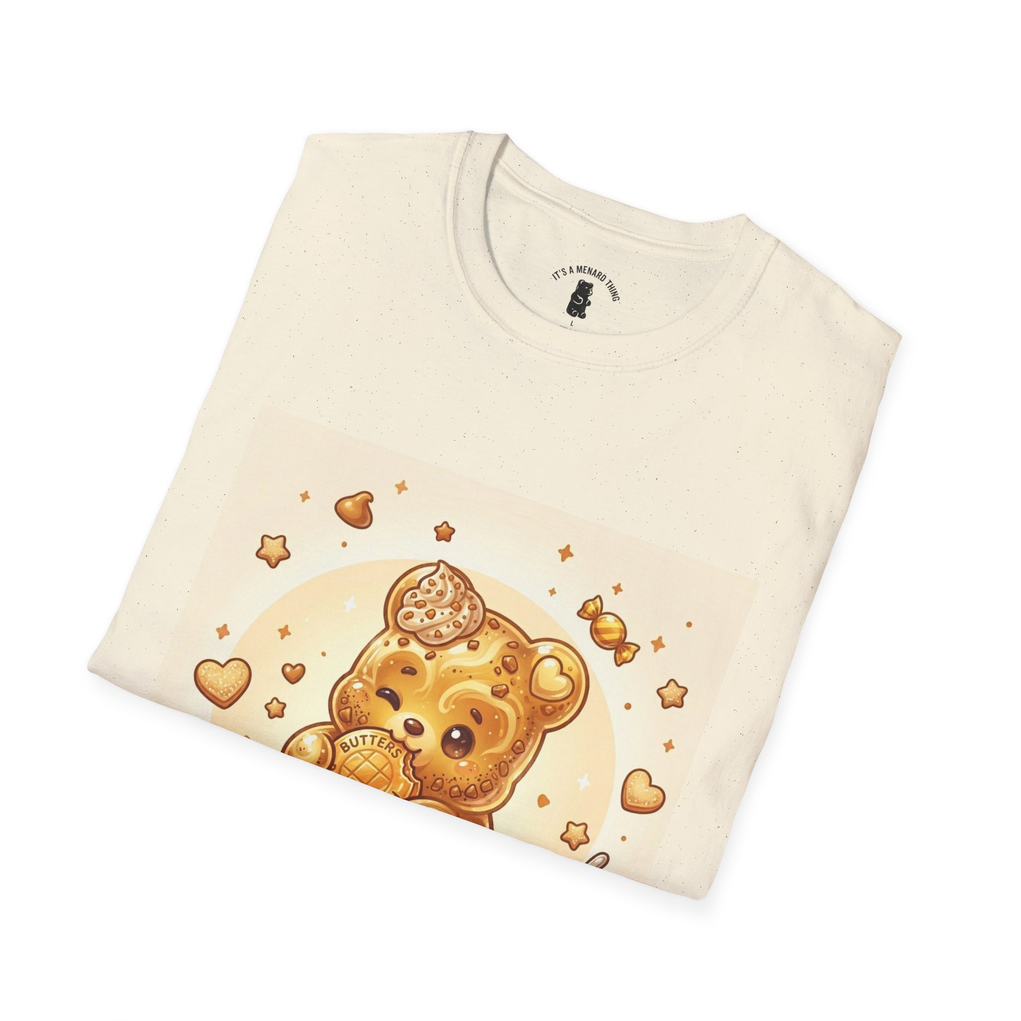 Butterscotch Drizzle Gooey Gummy Bear — Kawaii Graphic T-Shirt